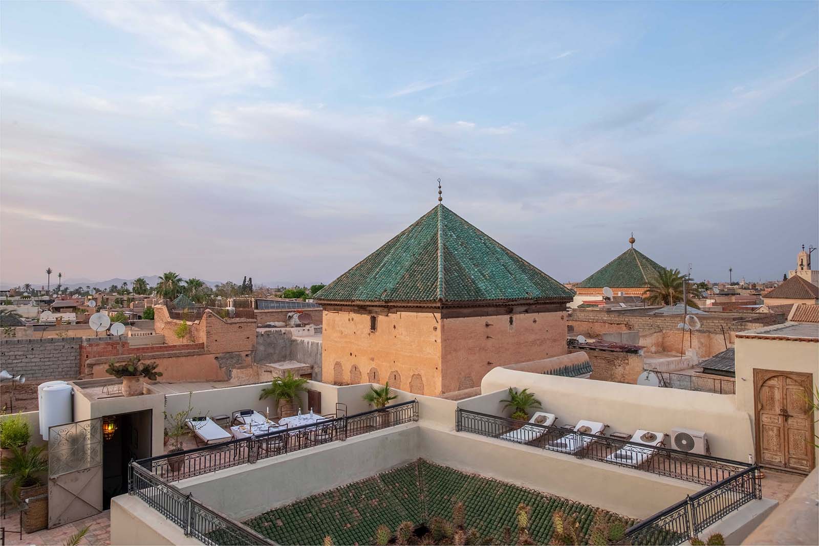 RIAD ZHOR | MARRAKECH | MAISON DE FAMILLE | terrasses marrakech